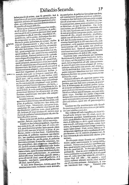 2: Commentariorum in secundum librum sententiarum tomus secundus