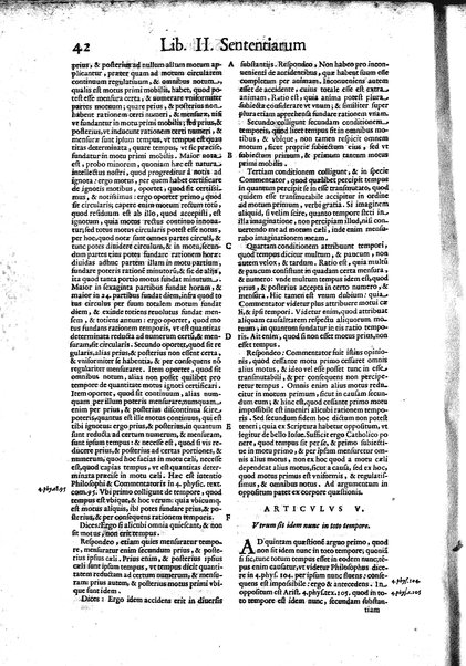 2: Commentariorum in secundum librum sententiarum tomus secundus