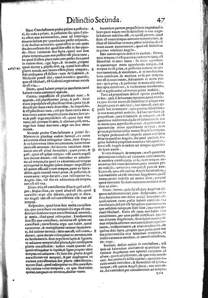 2: Commentariorum in secundum librum sententiarum tomus secundus