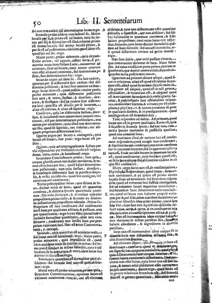 2: Commentariorum in secundum librum sententiarum tomus secundus