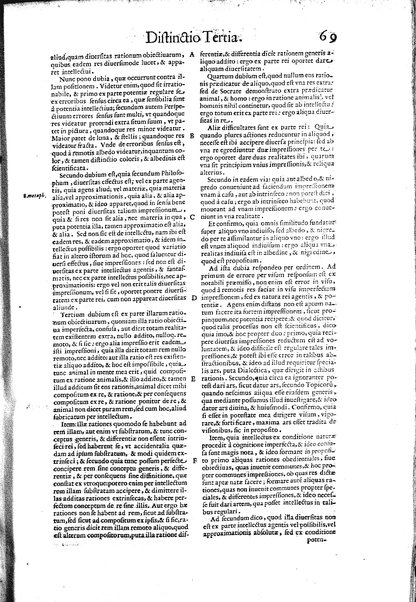 2: Commentariorum in secundum librum sententiarum tomus secundus