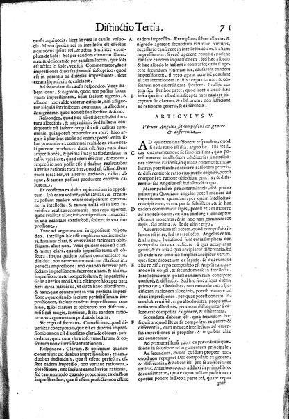 2: Commentariorum in secundum librum sententiarum tomus secundus