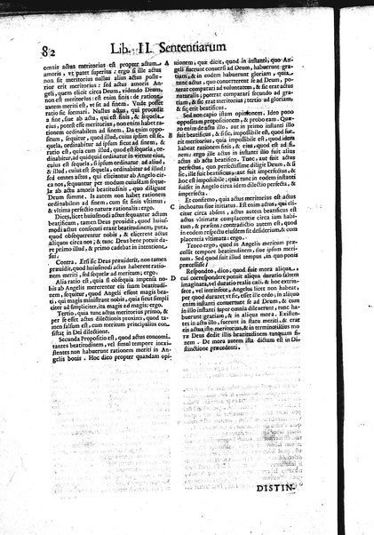 2: Commentariorum in secundum librum sententiarum tomus secundus
