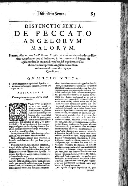 2: Commentariorum in secundum librum sententiarum tomus secundus