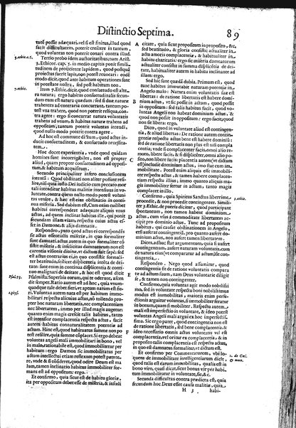 2: Commentariorum in secundum librum sententiarum tomus secundus