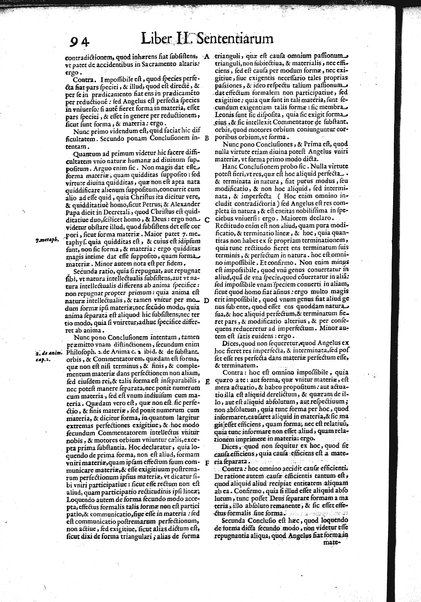 2: Commentariorum in secundum librum sententiarum tomus secundus