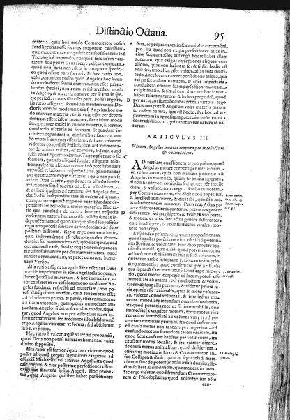 2: Commentariorum in secundum librum sententiarum tomus secundus