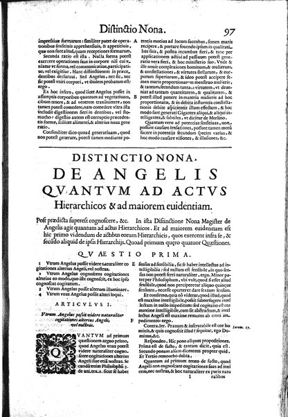 2: Commentariorum in secundum librum sententiarum tomus secundus