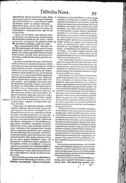 2: Commentariorum in secundum librum sententiarum tomus secundus