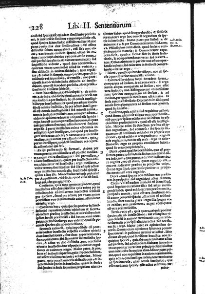 2: Commentariorum in secundum librum sententiarum tomus secundus