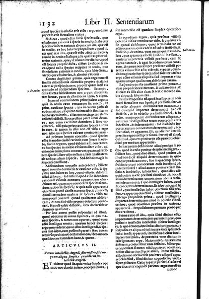 2: Commentariorum in secundum librum sententiarum tomus secundus