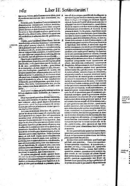 2: Commentariorum in secundum librum sententiarum tomus secundus