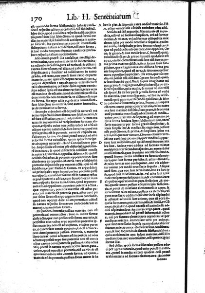 2: Commentariorum in secundum librum sententiarum tomus secundus