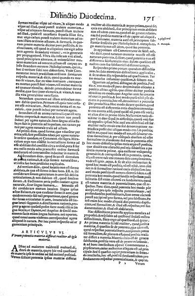 2: Commentariorum in secundum librum sententiarum tomus secundus