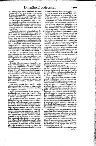 2: Commentariorum in secundum librum sententiarum tomus secundus