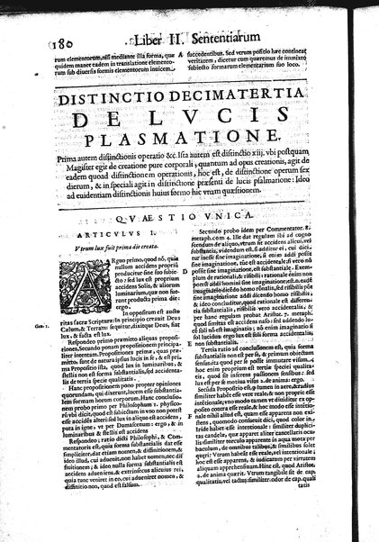 2: Commentariorum in secundum librum sententiarum tomus secundus