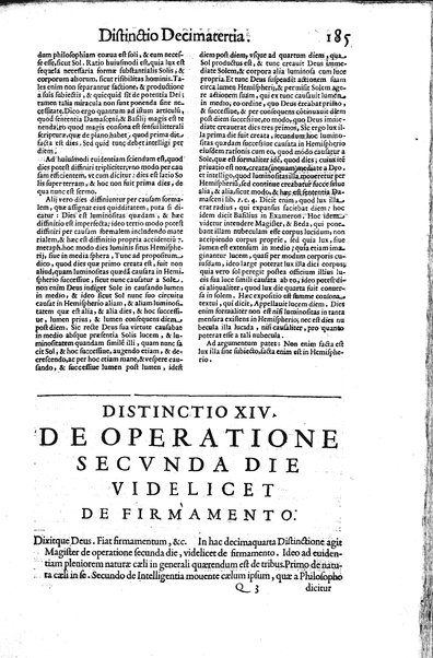 2: Commentariorum in secundum librum sententiarum tomus secundus