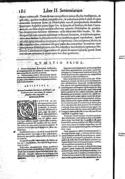 2: Commentariorum in secundum librum sententiarum tomus secundus