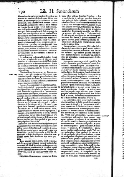 2: Commentariorum in secundum librum sententiarum tomus secundus