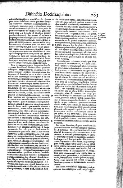 2: Commentariorum in secundum librum sententiarum tomus secundus