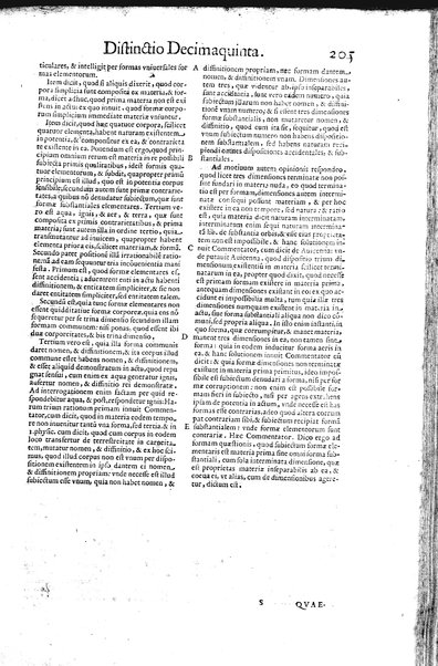 2: Commentariorum in secundum librum sententiarum tomus secundus