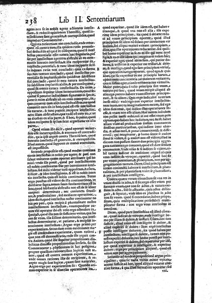 2: Commentariorum in secundum librum sententiarum tomus secundus