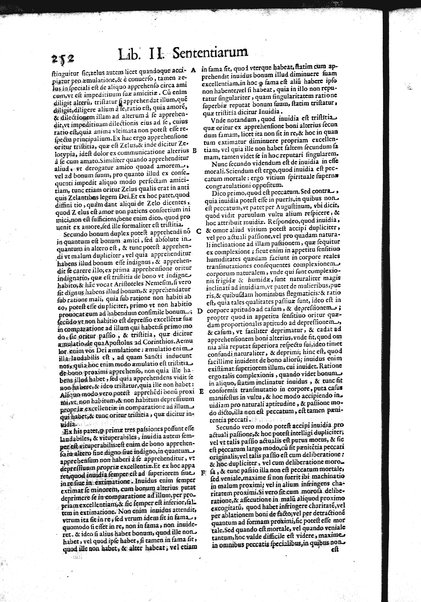 2: Commentariorum in secundum librum sententiarum tomus secundus