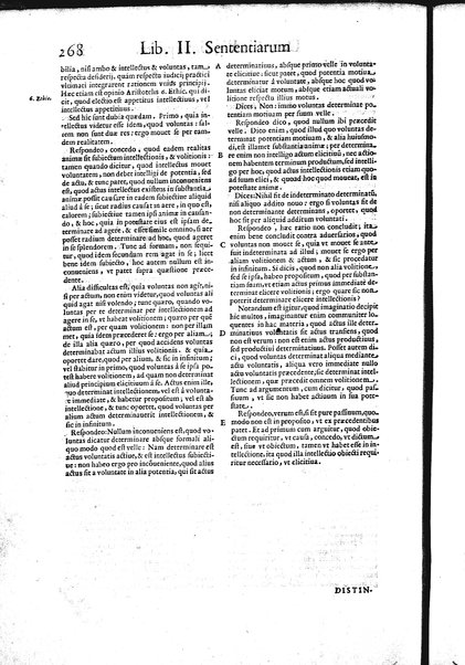 2: Commentariorum in secundum librum sententiarum tomus secundus