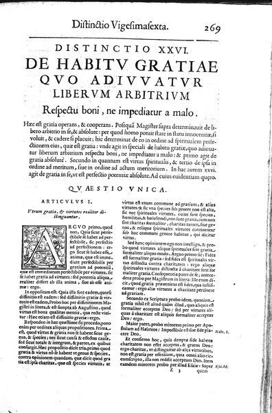 2: Commentariorum in secundum librum sententiarum tomus secundus