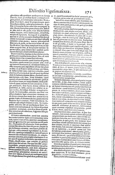 2: Commentariorum in secundum librum sententiarum tomus secundus