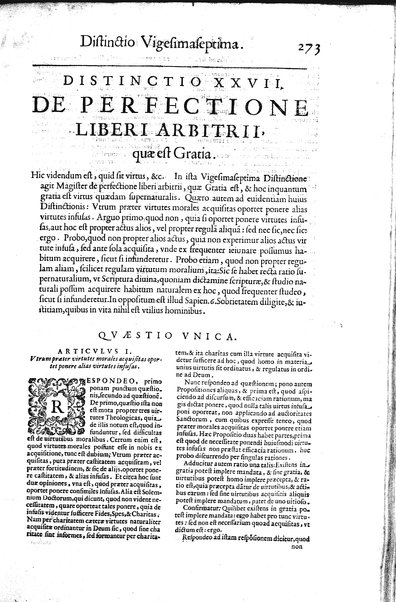 2: Commentariorum in secundum librum sententiarum tomus secundus