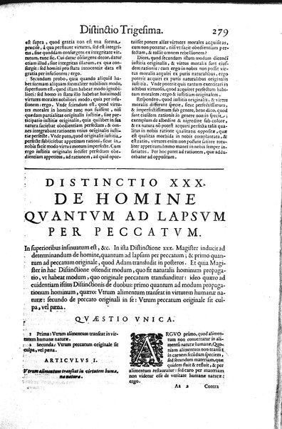 2: Commentariorum in secundum librum sententiarum tomus secundus