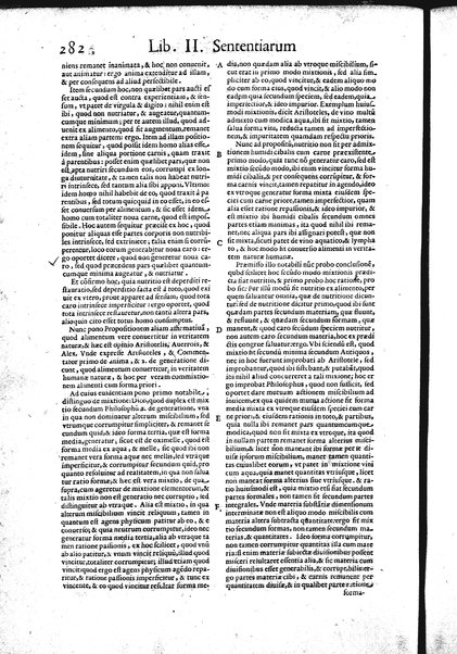 2: Commentariorum in secundum librum sententiarum tomus secundus