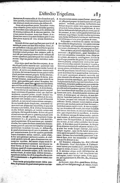 2: Commentariorum in secundum librum sententiarum tomus secundus