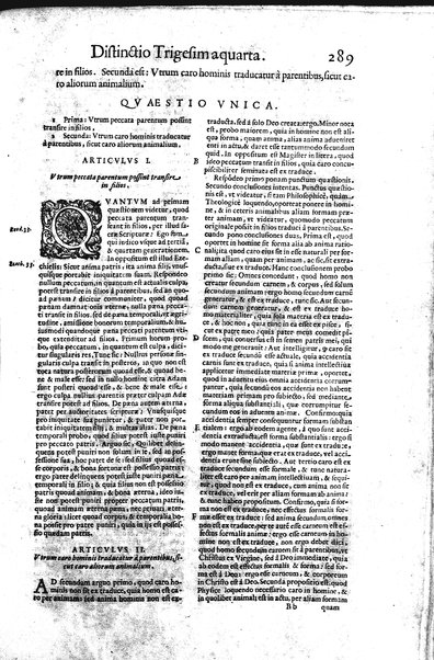 2: Commentariorum in secundum librum sententiarum tomus secundus