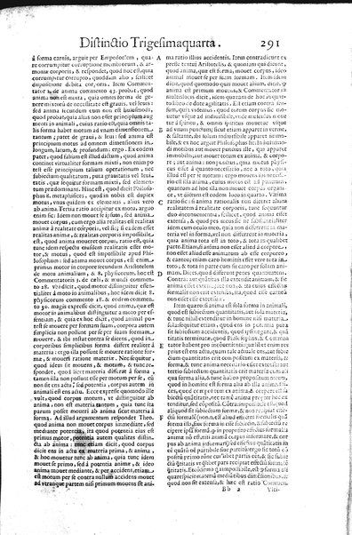 2: Commentariorum in secundum librum sententiarum tomus secundus