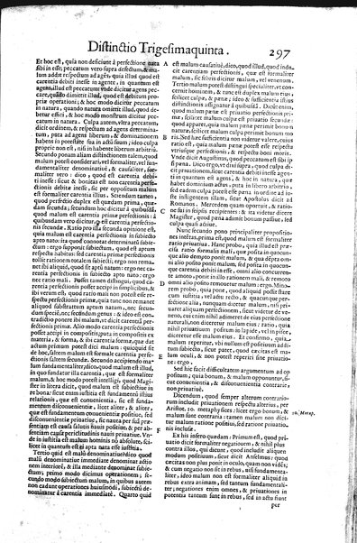 2: Commentariorum in secundum librum sententiarum tomus secundus