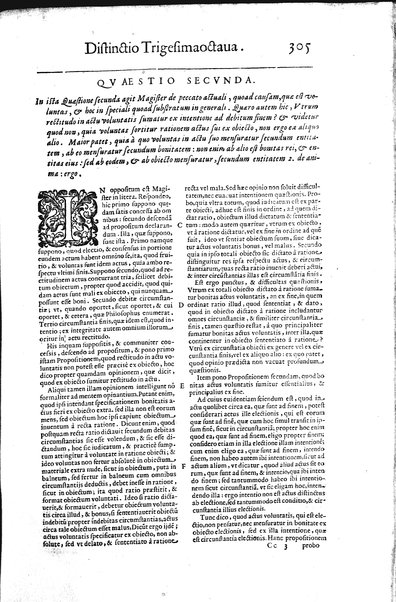 2: Commentariorum in secundum librum sententiarum tomus secundus