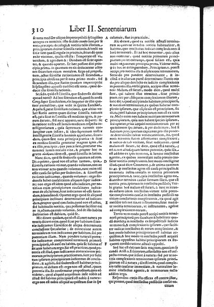 2: Commentariorum in secundum librum sententiarum tomus secundus