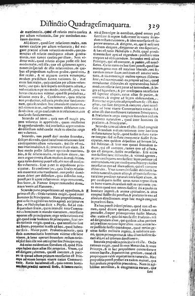 2: Commentariorum in secundum librum sententiarum tomus secundus
