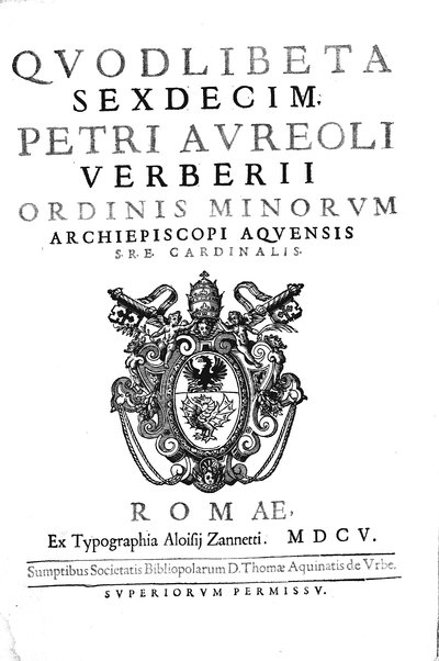 2: Commentariorum in secundum librum sententiarum tomus secundus