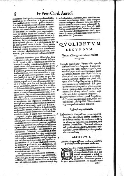 2: Commentariorum in secundum librum sententiarum tomus secundus