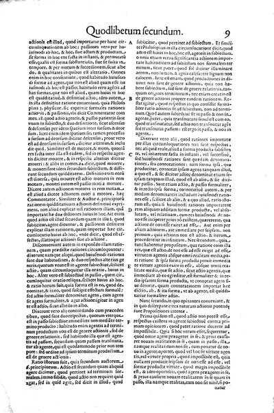 2: Commentariorum in secundum librum sententiarum tomus secundus