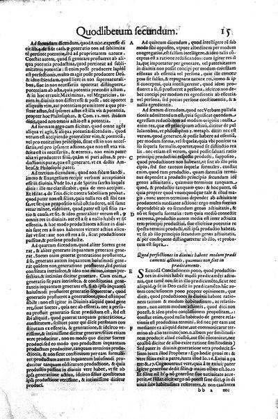 2: Commentariorum in secundum librum sententiarum tomus secundus