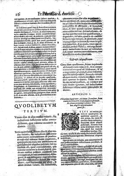 2: Commentariorum in secundum librum sententiarum tomus secundus