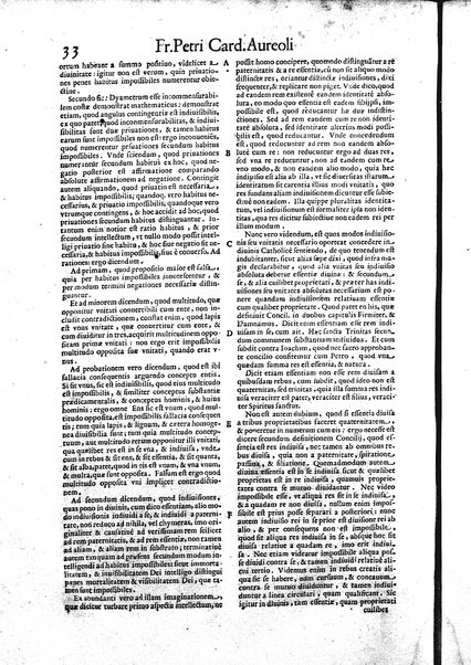 2: Commentariorum in secundum librum sententiarum tomus secundus