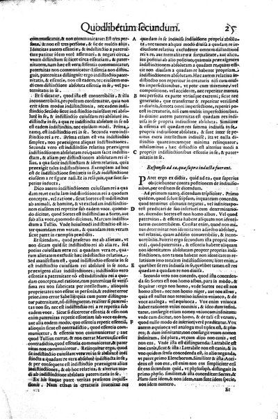 2: Commentariorum in secundum librum sententiarum tomus secundus