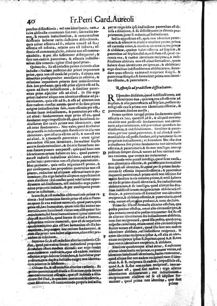 2: Commentariorum in secundum librum sententiarum tomus secundus