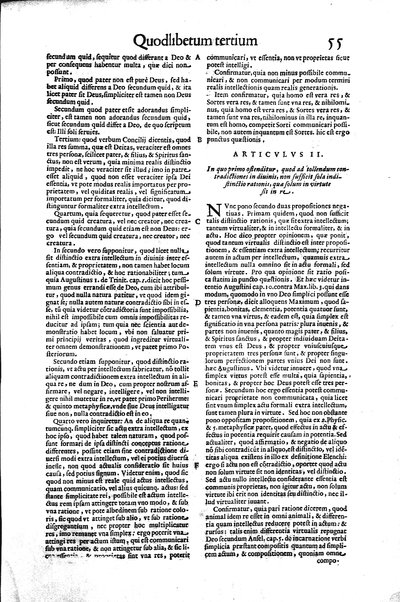 2: Commentariorum in secundum librum sententiarum tomus secundus