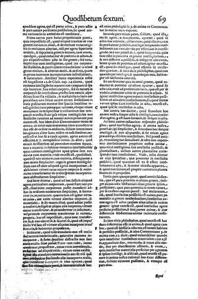 2: Commentariorum in secundum librum sententiarum tomus secundus